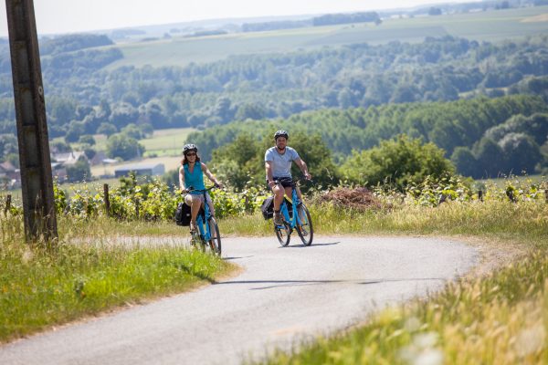 Bike riding cyling near Loire Valley near Hotel de France