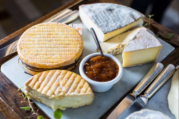 Cheese choices at Le Relais de Ronsard